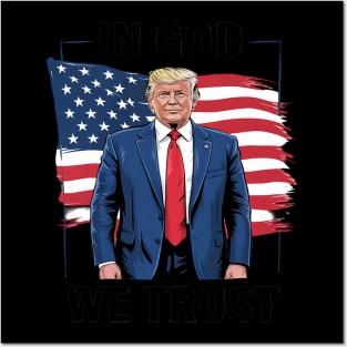 In God We Trust , Pro Trump Posters and Art